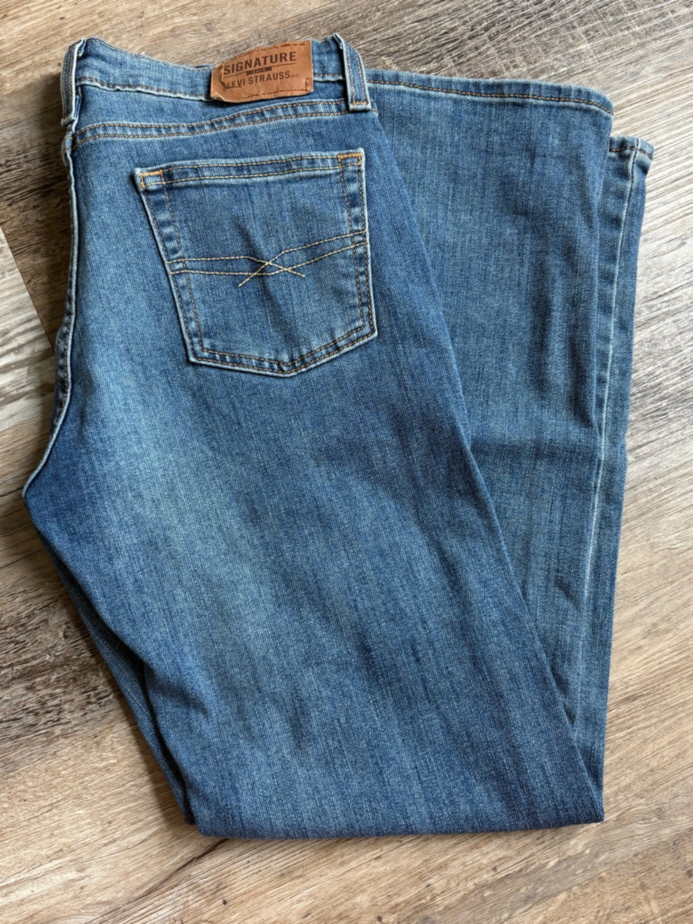 Signature by Levi Strauss Kids Blue Denim Jeans